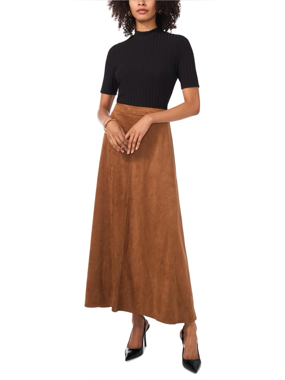 DANIER | vintage suede skirt | size 10